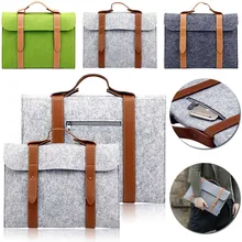 Фетровая сумка 10 11 13 15 дюймов Универсальный ноутбук рукав сумка чехол для Macbook Air Pro retina сумка для мужчин и женщин