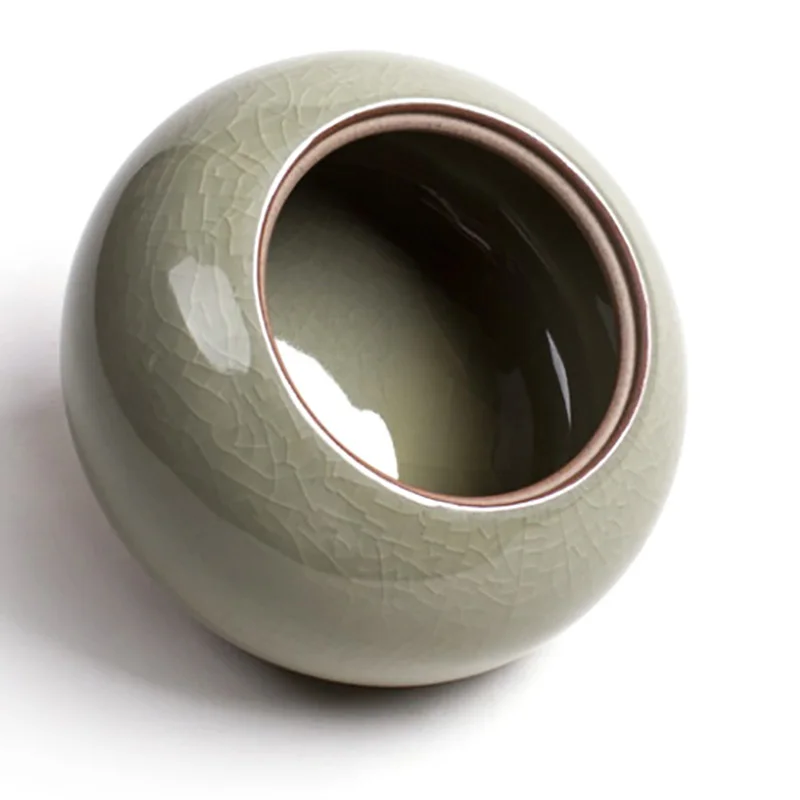 Smell Proof Ceramic Tea Container Fresh-keeping Sealed Coffee Powder Cans Hurb Storage Boxes Portable Travel Tea Bag Organizer