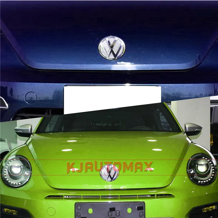 KJautomax для VW Volkswagen Beetles Передняя Эмблема Sitcker Bling Стразы Эмблема Логотип Украшение 2013