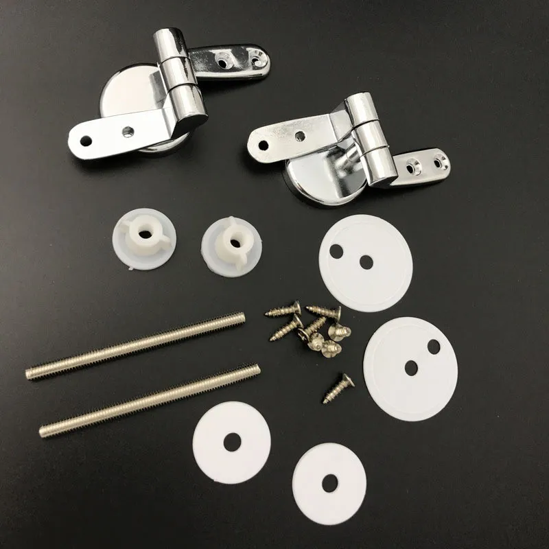 Stainless Steel Toilet Seat Hinge Replacement Parts Mountings with Screws Hotel hotel increased toilet seat cover hinge fittings Stainless Steel Toilet Seat Hinge Replacement Parts Mountings with Screws Hotel hotel increased toilet seat cover hinge fittings