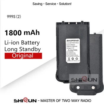 

Original Baofeng 999S BF-999S 999S Plus 999S(2) Battery DC 3.7V 1800mAh Battery Baofeng Cheap Two Way Radio