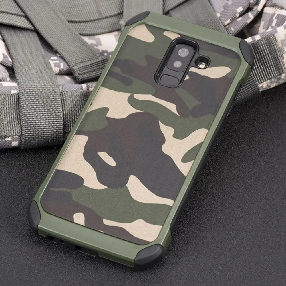 

For Samsung Note 9 Case Military Camouflage Armor PC Coque For Samsung Galaxy S9/S8/A6 Plus/Note 8 J3 J5 J7 EU J4 J6 2018 Cover