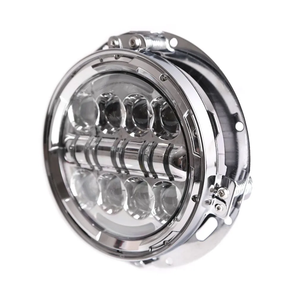 7 inch Round Motorcycle Led Headlight Mounting Ring Bracket for Harley Davidson (5)