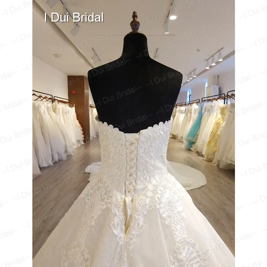 Милое Новое свадебное платье, бальное платье, высокое качество, кружево, аппликация, королевское роскошное свадебное платье