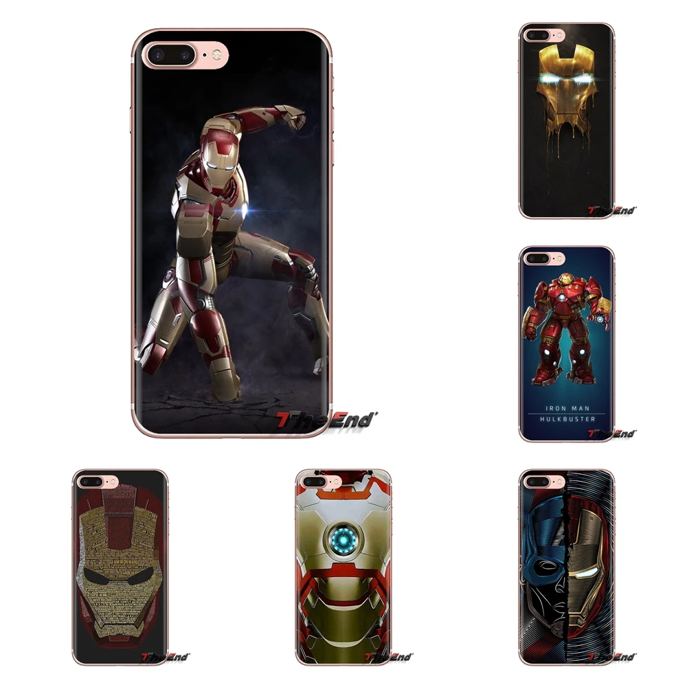 Iron Man Robert Downey Jr For Samsung Galaxy A3 A5 A7 A9 A8 Star A6 Plus 2018 2015 2016 2017 Soft Transparent Shell Covers |