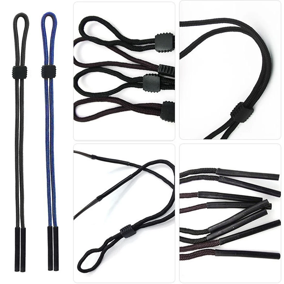 Elastic Eyeglasses Cord Adjustable Glasses Lanyards Neck String Cord