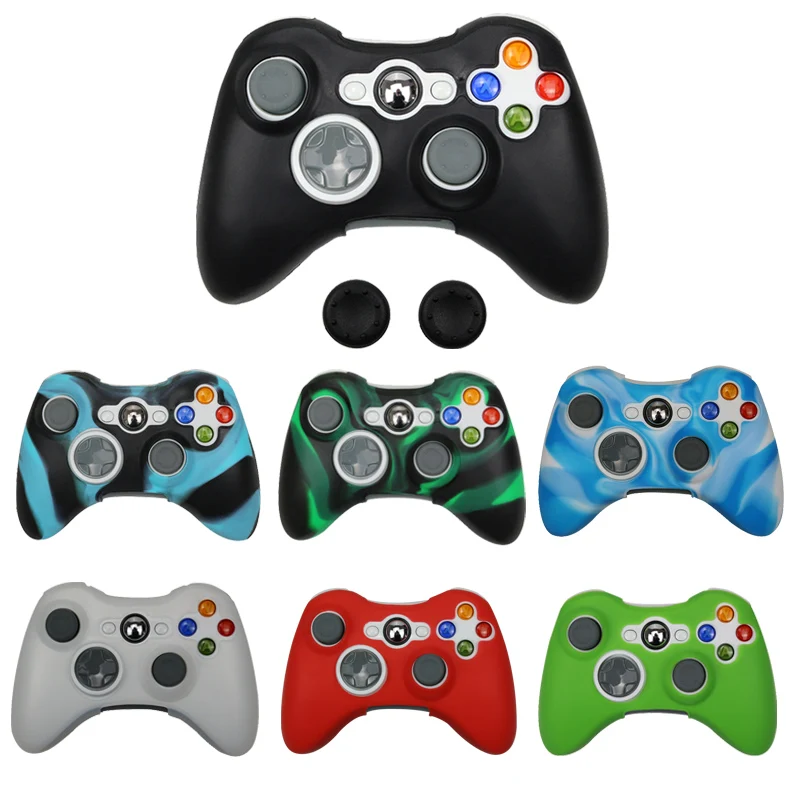 Silicone Protective Skin Case for XBox 360 Wireless/Wired Controller