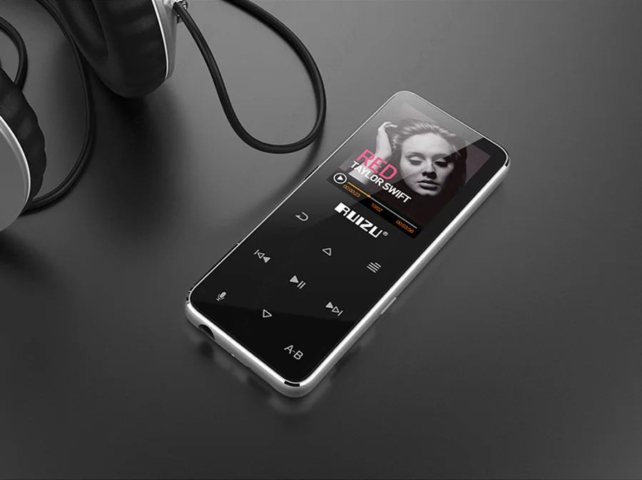 Bluetooth MP3-плеер RUIZU X16 8G Flac музыкальный плеер со встроенным динамиком поддержка fm-радио Запись видео электронная книга шагомер