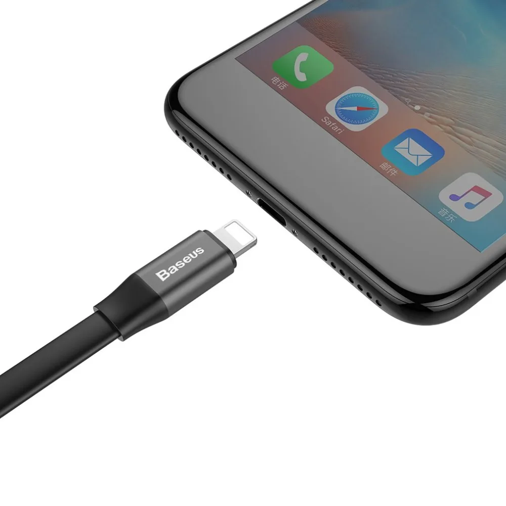 Baseus كابل بيانات 2A 8 دبوس الحبل نقل سريع كابل شحن 23 سنتيمتر المحمولة المحمول شاحن USB للهاتف الكابلات ل فون XS ماكس Baseus كابل بيانات 2A 8 دبوس الحبل نقل سريع كابل شحن 23 سنتيمتر المحمولة المحمول شاحن USB للهاتف الكابلات ل فون XS ماكس