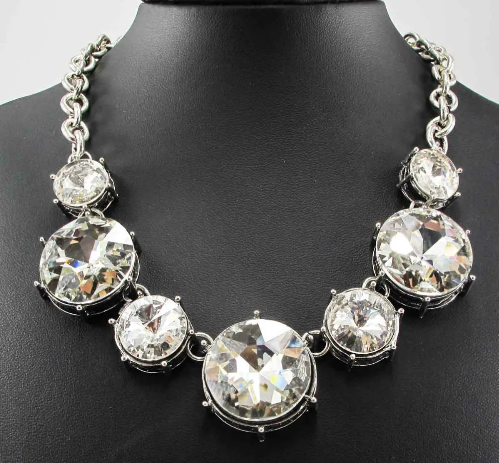 Newest particular Fashion Necklace Jewelry crystal ra Department Statement Necklace
