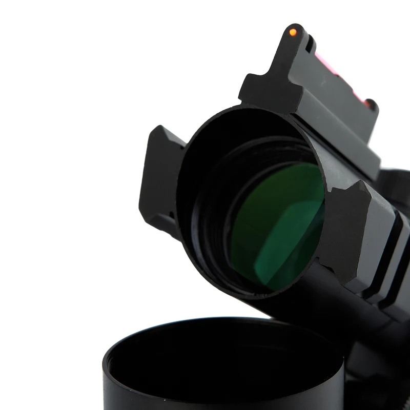 4x32 Acog прицел 20 мм ласточкин хвост рефлекс оптика Сфера Тактический прицел для охотничье ружье снайперская страйкбольная Лупа