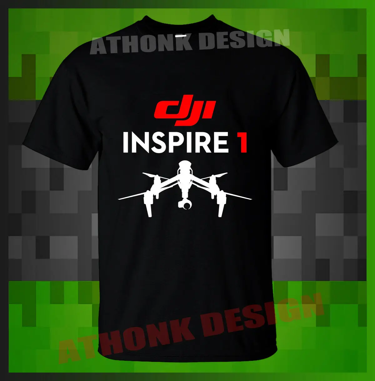 Футболка DRONE PILOT DJI INSPIRE 1 удобная футболка 100% хлопок для мужчин 2019 красивые
