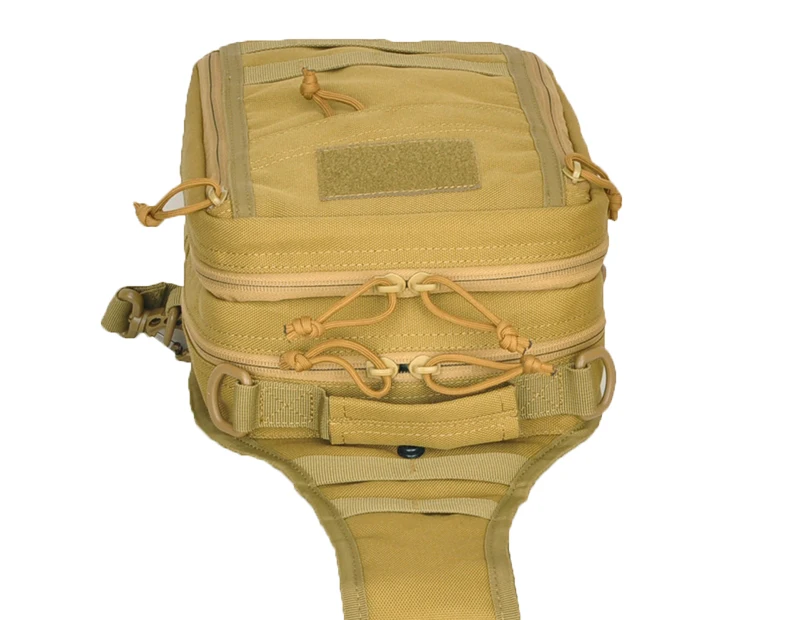 YR 1000D можно загружать пистолет Спорт Охота для мужчин Военная Тактическая грудь Молл одиночные Наплечные сумки из нейлона болтающийся нагрудный пакет