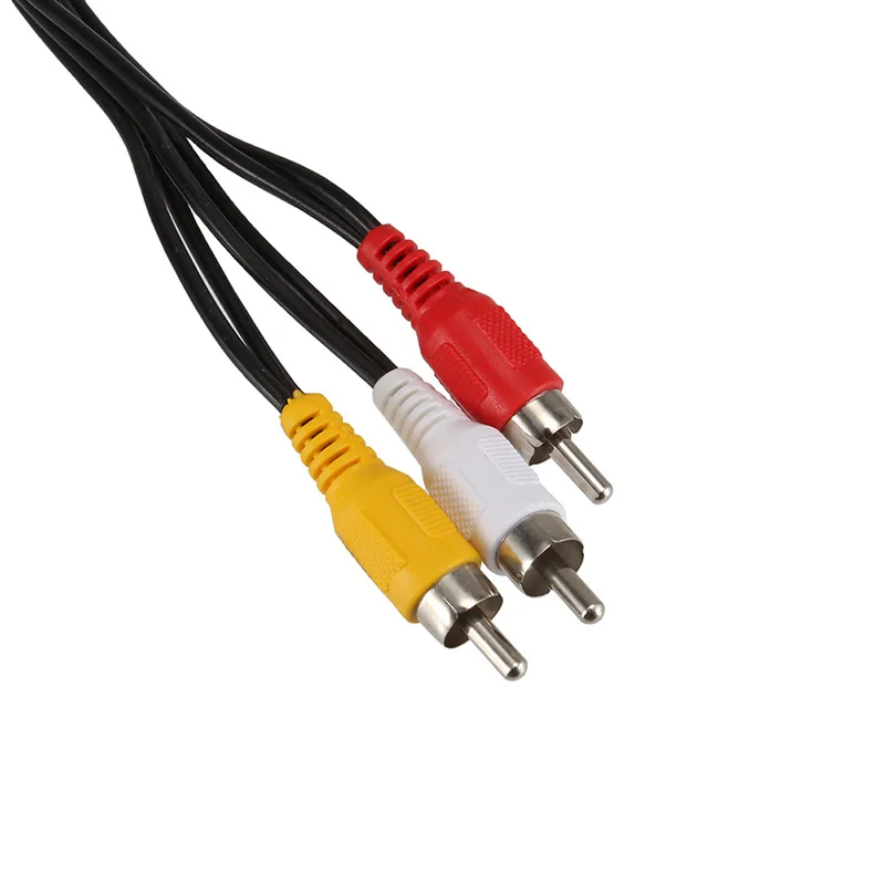 2019 Newly 3RCA Male to 6RCA Female Cable Adapter Plug Splitter for AV Audio Video LCD TV HDTV NK-Shopping 2019 Newly 3RCA Male to 6RCA Female Cable Adapter Plug Splitter for AV Audio Video LCD TV HDTV NK-Shopping