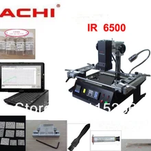 ACHI IR6500 инфракрасный станция реболлинга+ bga-инструменты припой мяч флюс для пайки BGA трафареты