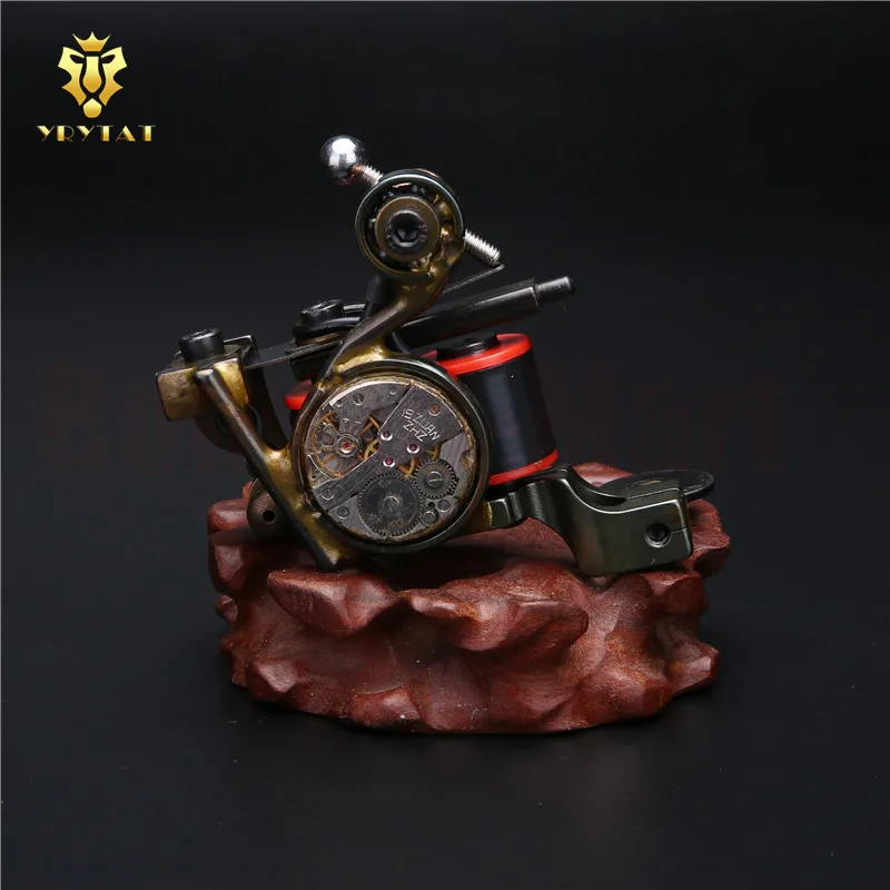 

New Handmade Iron 10 Wrap Coil Liner/Shader Tattoo Machine Gun 25mm Coil Height Supply LTM-H04