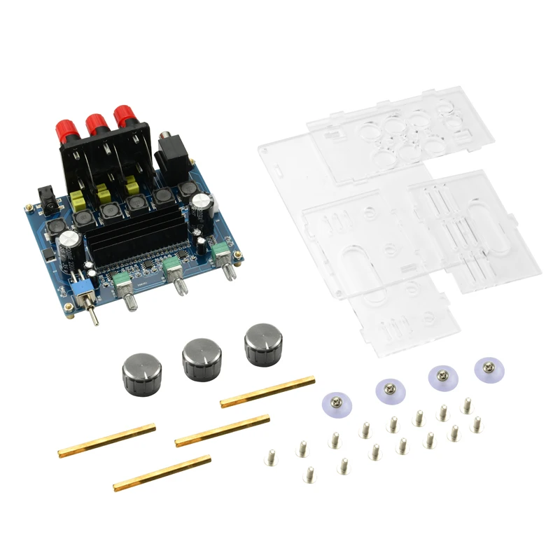 TPA3116D2 2,1 Высокая мощность цифровая плата стереоусилителя + сабвуфер аудио усилители 50 Вт * 2 + 100 Вт для динамик для сцены усилитель DIY