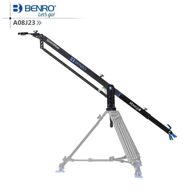Benro MoveUp8 дорожный видео клипса кран профессиональный Auminium портативный Pro DSLR
