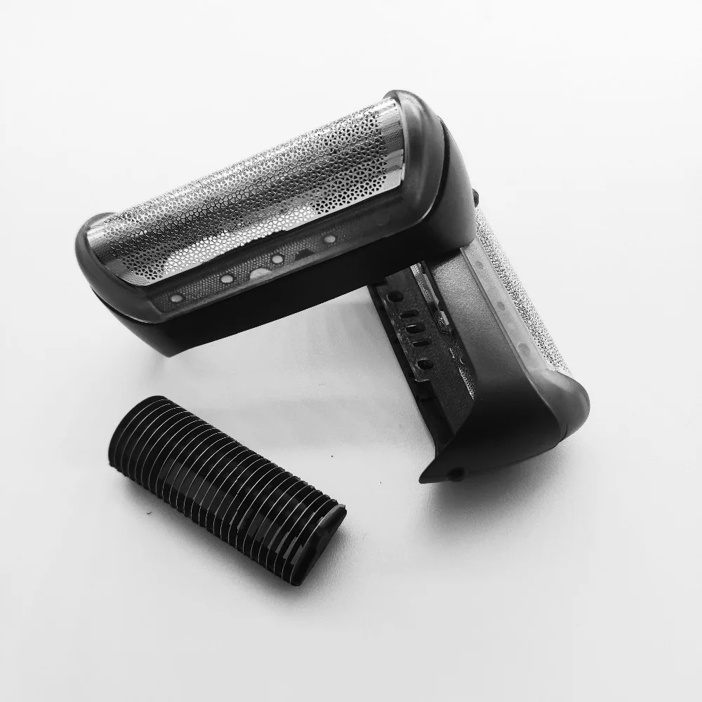 2 Фольга для бритвы с рамкой + 1 резак Braun Razor 10B/20B/20S Series 1000/2000 Blade бритья сетчатая
