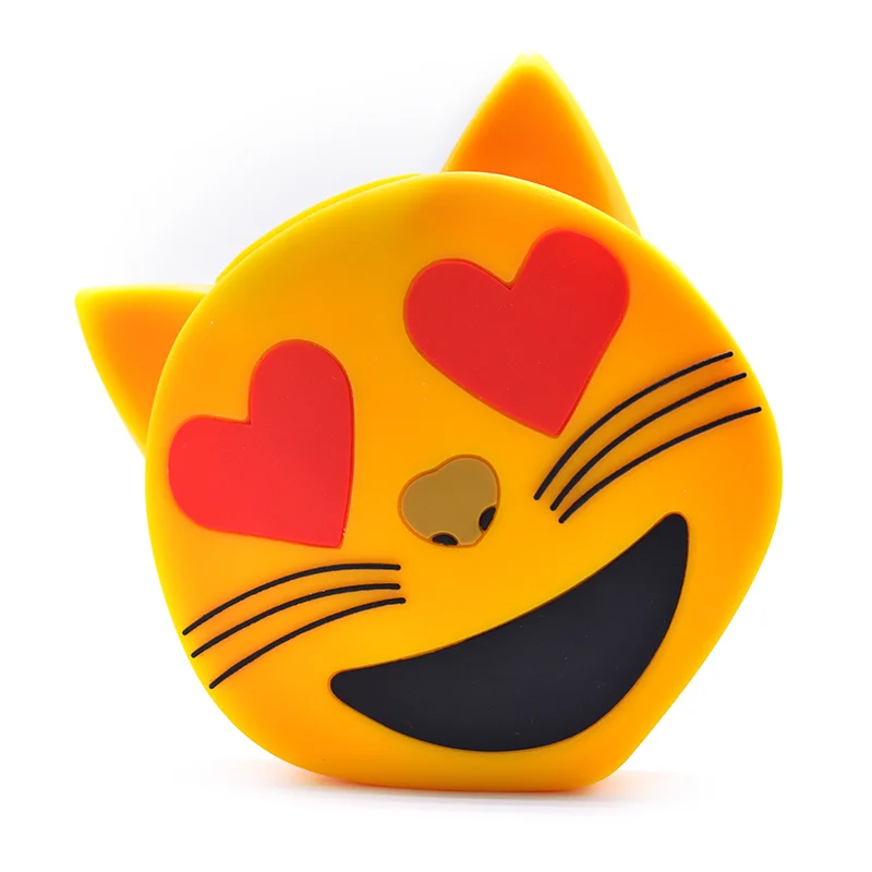 

Ultra thin 8800mAh Funny Cute Emoji Unicorn Shaped Power Bank PVC Material Charge Cartoon Powerbank For Mobile Phone For Xiaomi
