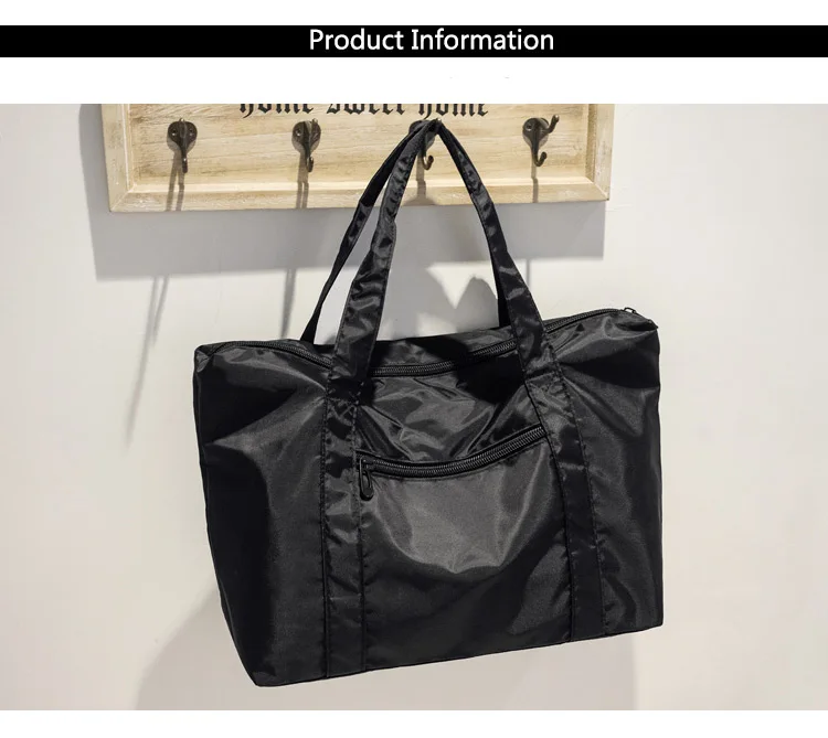 Модная Водонепроницаемая дорожная сумка Ankareeda, вместительная женская сумка из ткани Оксфорд, складная сумка унисекс, багажные дорожные сумки