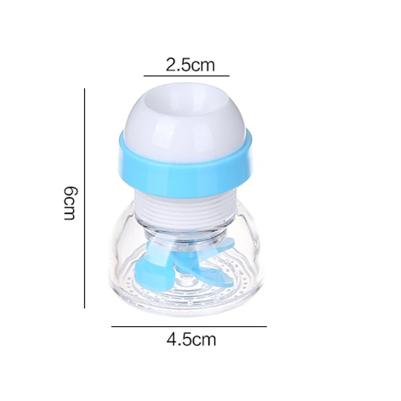 Rotatable Water Bubbler Swivel Head Water Saving Faucet Aerator Nozzle Tap Adapter Device  1