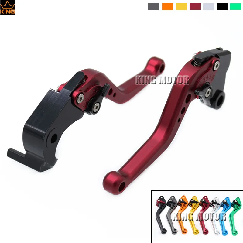 

For KAWASAKI ZX-6R/636 2007-2015 ZX-10R 2006-2015 Motorcycle Accessories Short Brake Clutch Levers Red
