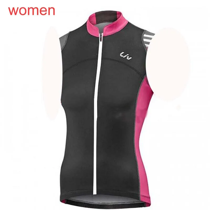 Новинка LIV Летняя женская одежда для велоспорта без рукавов Джерси дышащая быстросохнущая одежда maillot ciclismo G0612