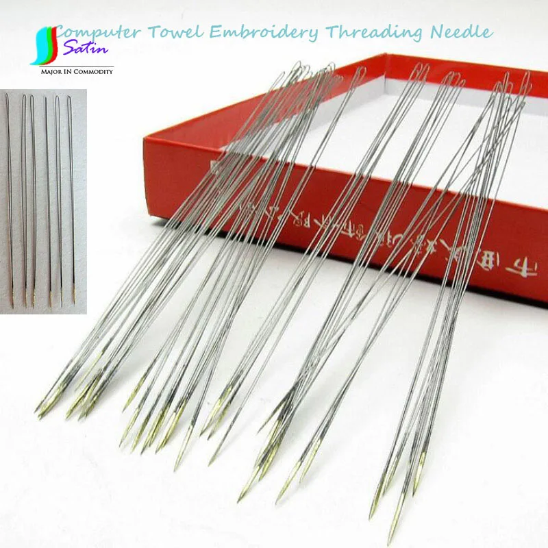 Wholesale Computer Towel Embroidery Threading Needle S0292H,Length 20cm