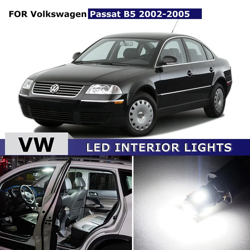 10x Fur Volkswagen Vw Passat B5 2002 2005 Canbus Auto Led