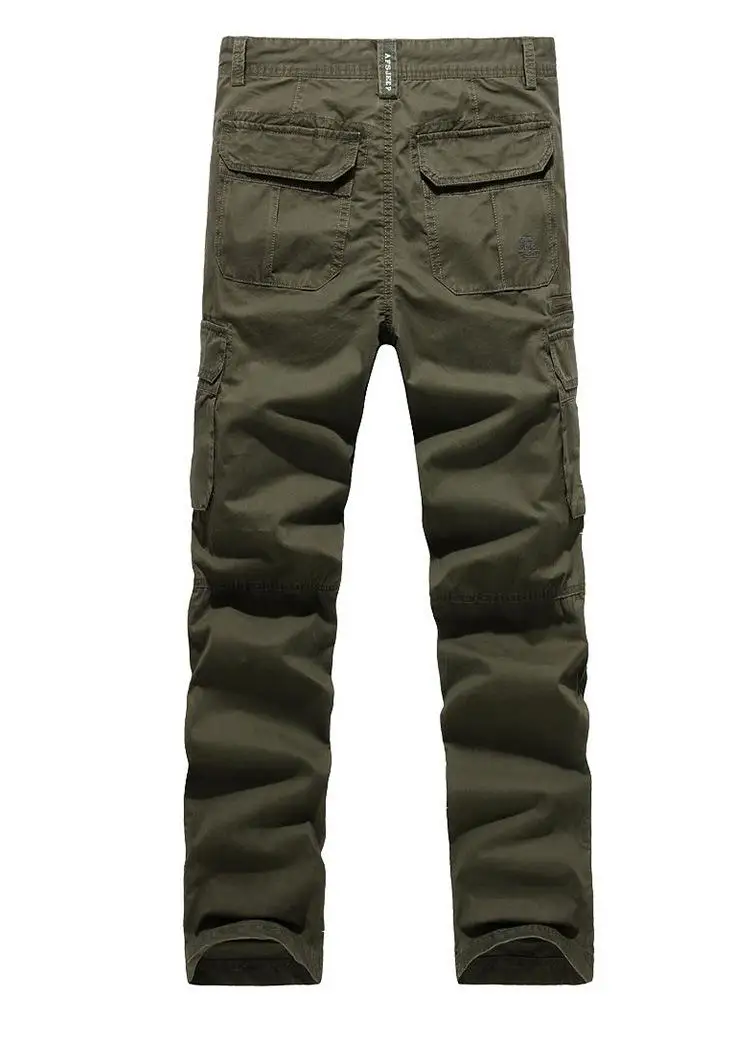 Свободные брюки-карго с несколькими карманами, большие размеры 44, Afs Jeep, брендовые модные весенние тонкие мужские брюки для бега, повседневные мужские брюки в стиле милитари