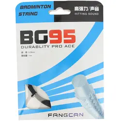 10 шт. Бесплатная доставка FANGCAN ракетки для бадминтона строка BG95 30lbs высокая эластичность и durablity