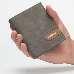 2017 Baellerry повседневный мужской тонкий короткий кошелек для монета денег мягкий PU кожаный бумажник карманный с отделениями для карт