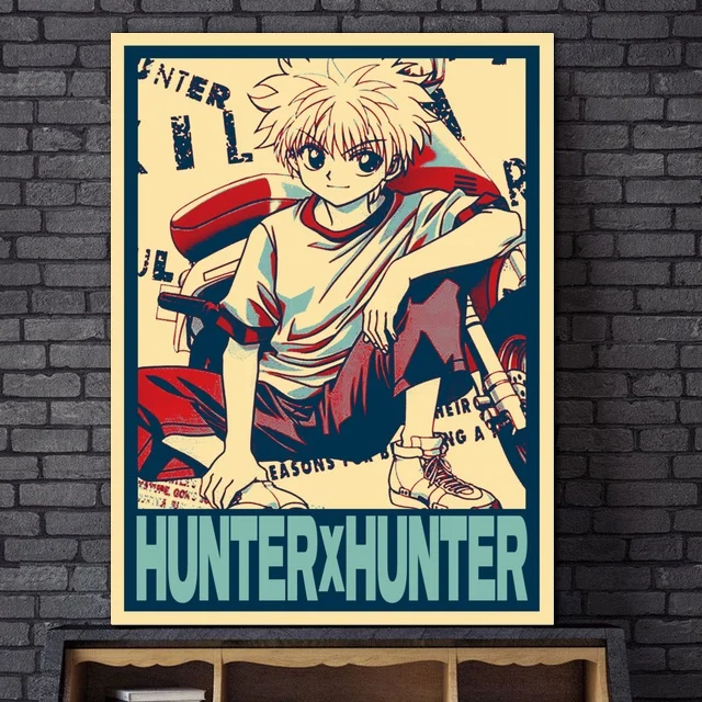 

HUNTER X HUNTER Anime Canvas Poster Painting Print Wall Art Home Decor