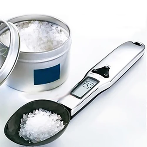 

500g/0.1g Kitchen Digital Electronic Spoon Weight Scale LCD Display Measure Tool