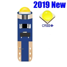 10 шт. T5 74 W1.2W W3W супер яркий Cree Чип светодиодный клин приборной панели лампа-индикатор Предупреждение ющий индикатор инструмент кластерный светильник лампа