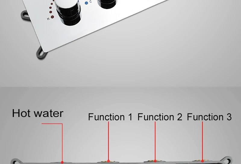hm Mixer Tap Temperature Control Shower Switch Brass Concealed Faucets Diverter Mixing Thermostatic Mixing Valve (9)