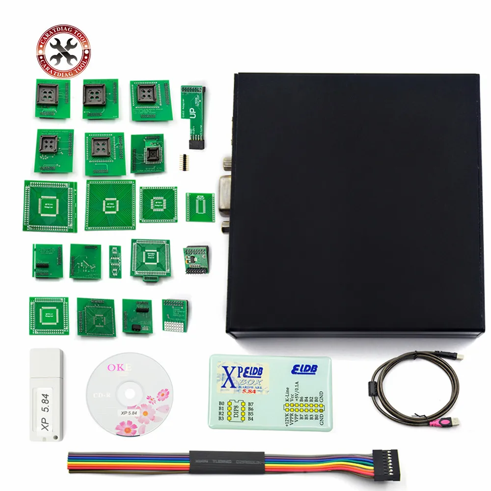 2019 высокое качество XPROG M новейшая версия V5.84 X PROG Box 5 84 ECU Программатор с USB ключом