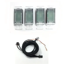 1Set VW OEM Original VW LED Footwell Light For VW Golf 6 Golf 7 Jetta MK5 MK6 Tiguan Passat B6 5GG 947 409 5GG947409 5GG-947-409