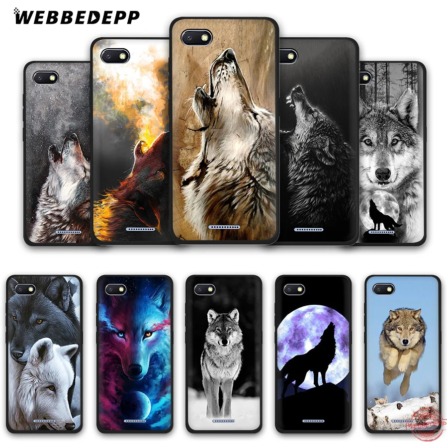 WEBBEDEPP Wolf Collage art мягкий чехол для телефона Redmi Note 8 7 6 5 Pro 4A 5A 6A 4X Plus S2 Go чехлы |