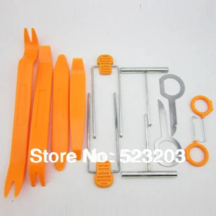 

12pcs Car Door Interior Plastic Trim Panel Dashboard Installation Removal Pry Stereo Refit Tool Kit