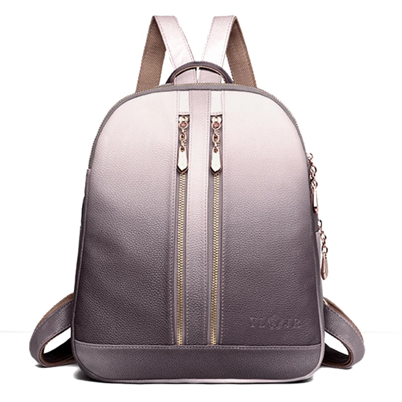 

Women Backpack Leather Backpacks For Girls Sac A Dos Tenager School Bag Female Travel Designer Casual Feminima Mochilas New