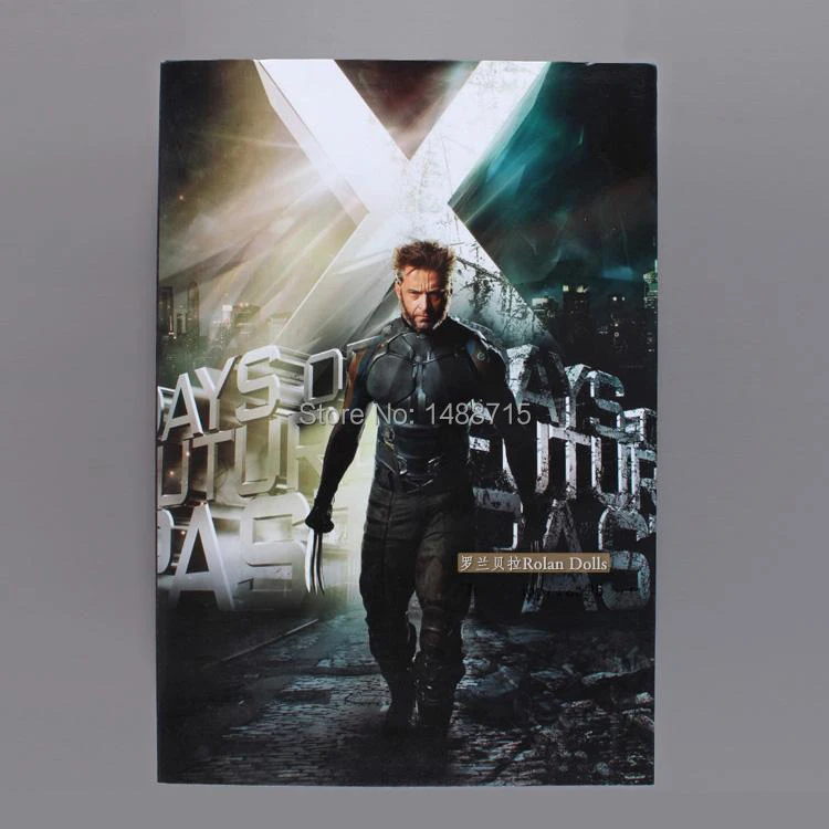 

Hot Sale Wolverine Logan Hugh Jackman Days Of Future Past Battle Suit Marvel Superhero 30CM Action Figure Toys Original Box