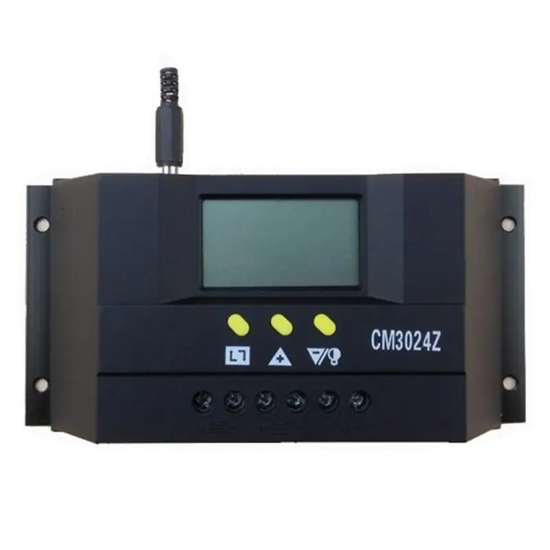 

CM3024Z 12V/24V 30A Genetator Solar Regulator Solar Controller Charge Controller Solaire Regulateur Controleur de Charge