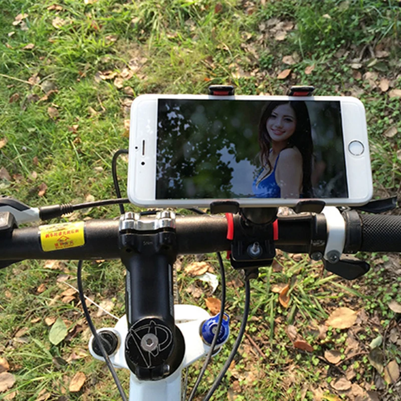 DFQNGL دراجة الدراجة حقيبة دراجة حامل هاتف قوس المقود دائم دراجة نارية الدورية 360 درجة حامل هاتف للالهاتف المحمول DFQNGL دراجة الدراجة حقيبة دراجة حامل هاتف قوس المقود دائم دراجة نارية الدورية 360 درجة حامل هاتف للالهاتف المحمول