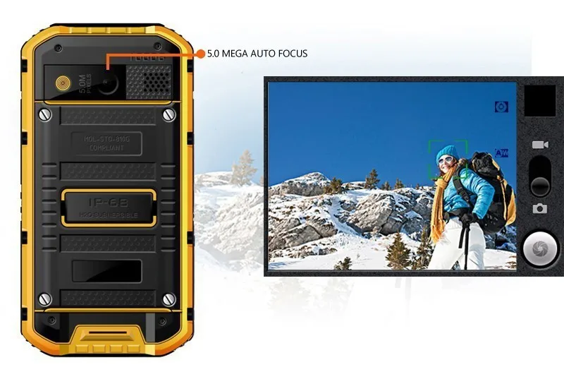 Original A8 IP68 A9 V9 Waterproof Shockproof nfc Rugged smartphone MTK6582 Quad Core Android 4.4 1GB RAM 8GB 3G GPS Mobile Phone