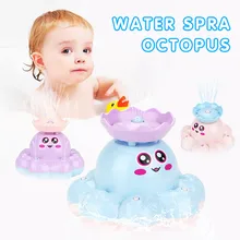 Water Sprayer Octopus Floating Bathtub Shower Swimming Pool Bathroom Toy For Kid Children's products good-looking Bath toys Water Sprayer Octopus Floating Bathtub Shower Swimming Pool Bathroom Toy For Kid Children's products good-looking Bath toys