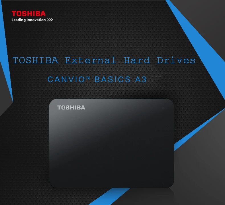 TOSHIBA Canvio Basics USB 3,0 2," SATA3 2 ТБ 1 ТБ Портативный внешний жесткий диск ABS чехол HDD для рабочего ноутбука