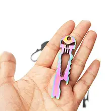 Череп открывалка для пивных бутылок Prybar Прай бар лом Мульти Карманный инструмент кулон брелок гаджет лагерь поход Открытый