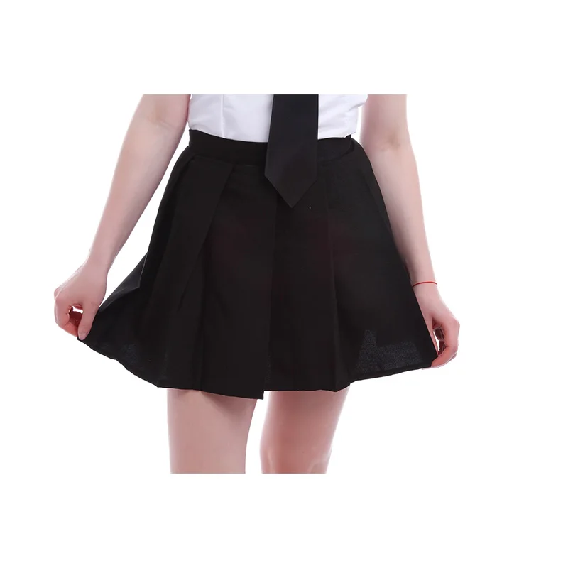 ROLECOS японская форма для средней школы девушка костюм моряка белая/черная юбка